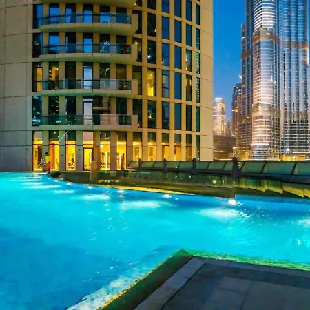 First Class 3Br With Full Burj Khalifa And Fountain View Dubai Esterno foto